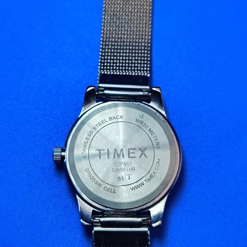 2018 Timex Women's Quartz Watch Stainless Steel Mesh‎ Bracelet